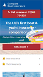 Mobile Screenshot of compare-boat-insurance.co.uk